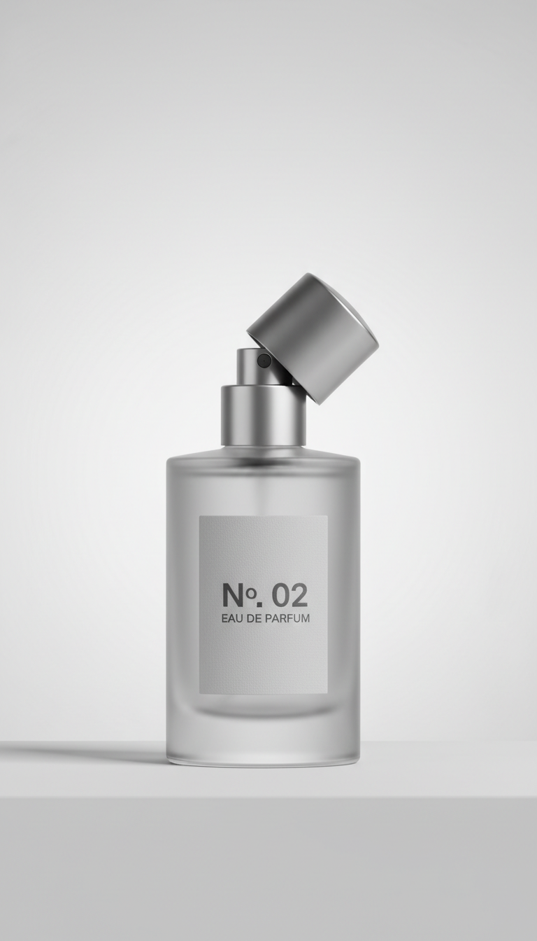 رقم 02 ماء عطر بخاخ زجاجي
